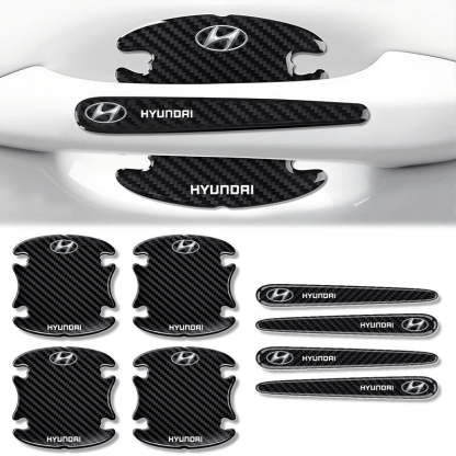 Car Door Handle Scratch Protectors - Invisible Paint Protection with Style