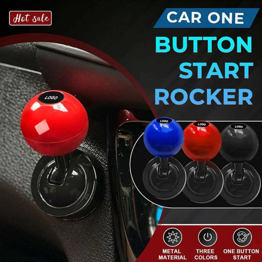 Universal One-Button Start Car Shift Knob