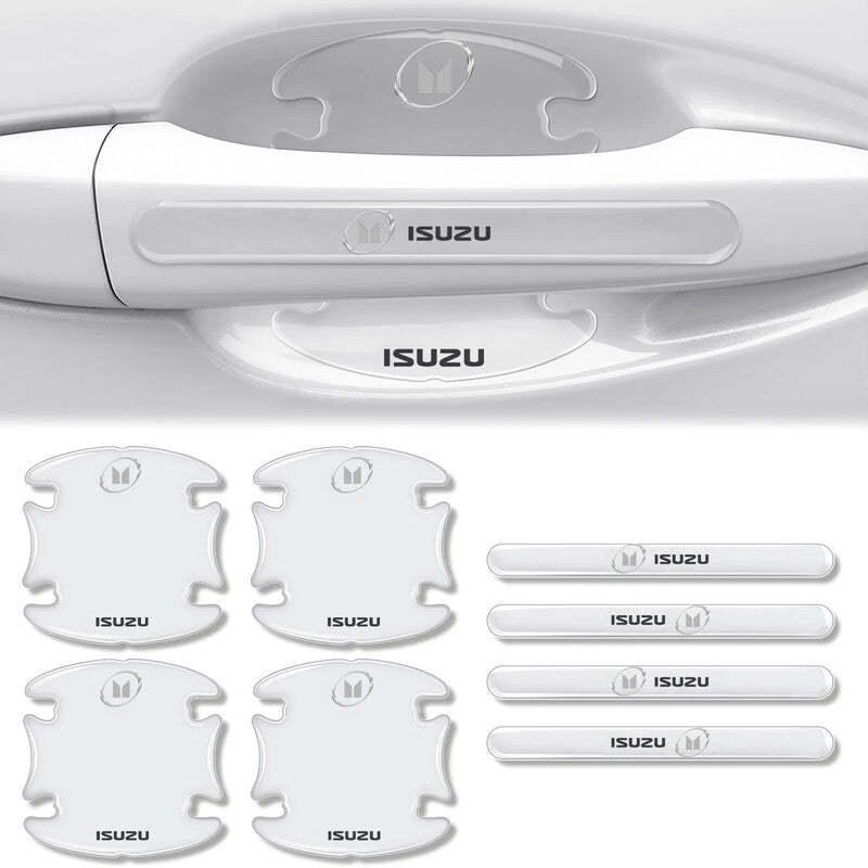 Car Door Handle Scratch Protectors - Invisible Paint Protection with Style