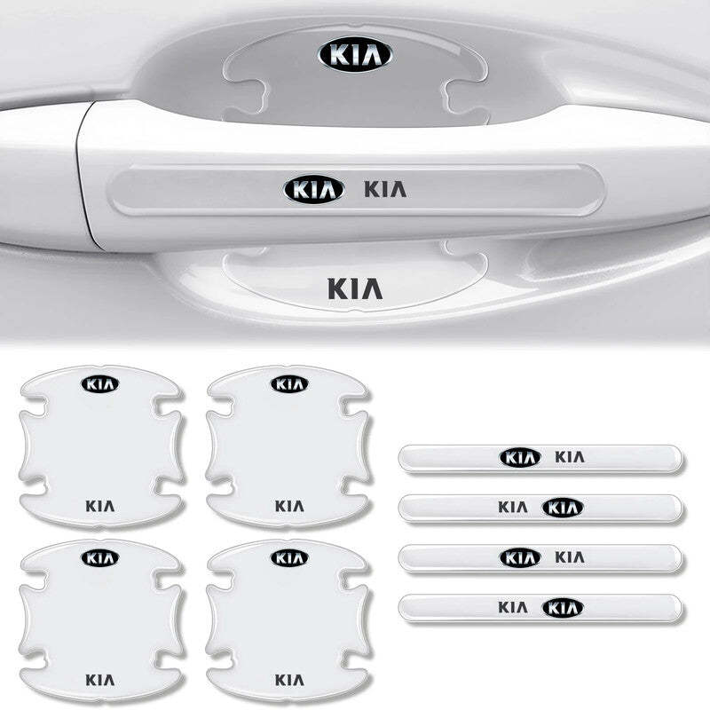 Car Door Handle Scratch Protectors - Invisible Paint Protection with Style