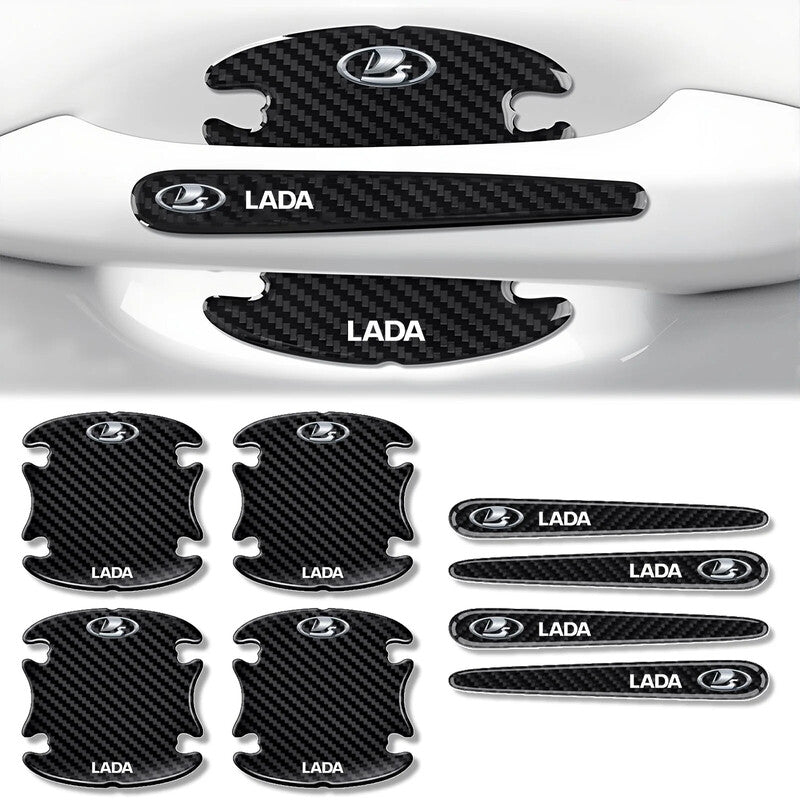 Car Door Handle Scratch Protectors - Invisible Paint Protection with Style