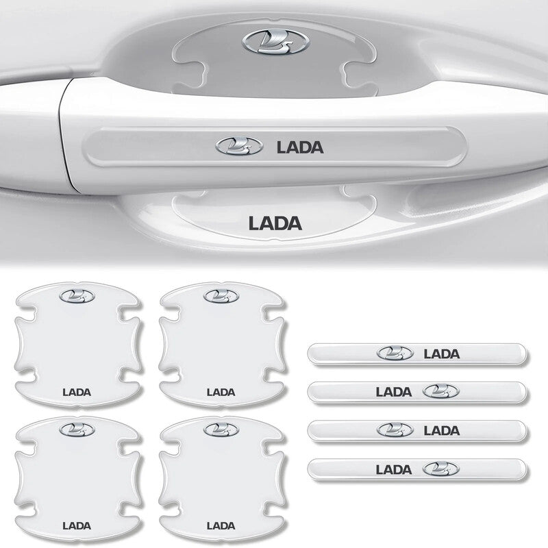 Car Door Handle Scratch Protectors - Invisible Paint Protection with Style