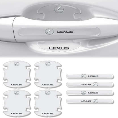 Car Door Handle Scratch Protectors - Invisible Paint Protection with Style