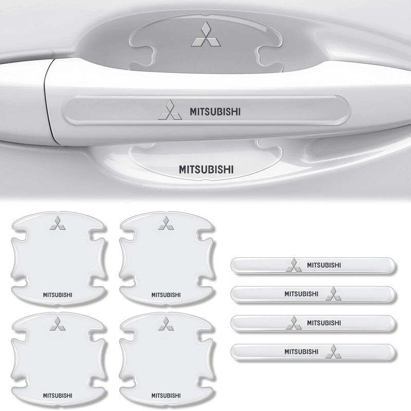 Car Door Handle Scratch Protectors - Invisible Paint Protection with Style