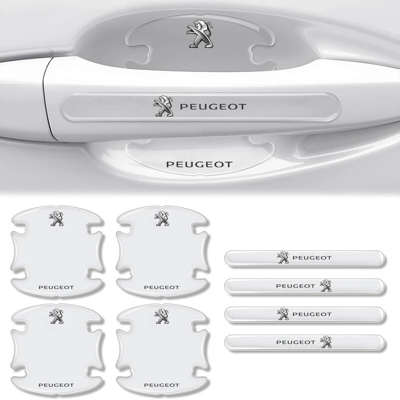 Car Door Handle Scratch Protectors - Invisible Paint Protection with Style