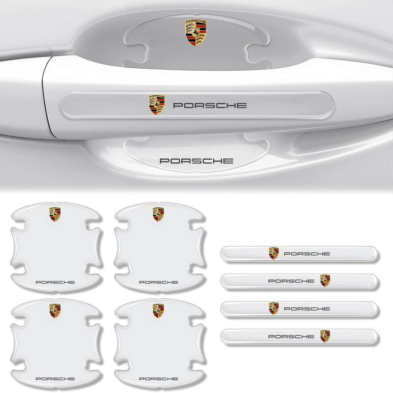 Car Door Handle Scratch Protectors - Invisible Paint Protection with Style