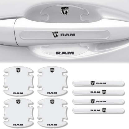 Car Door Handle Scratch Protectors - Invisible Paint Protection with Style