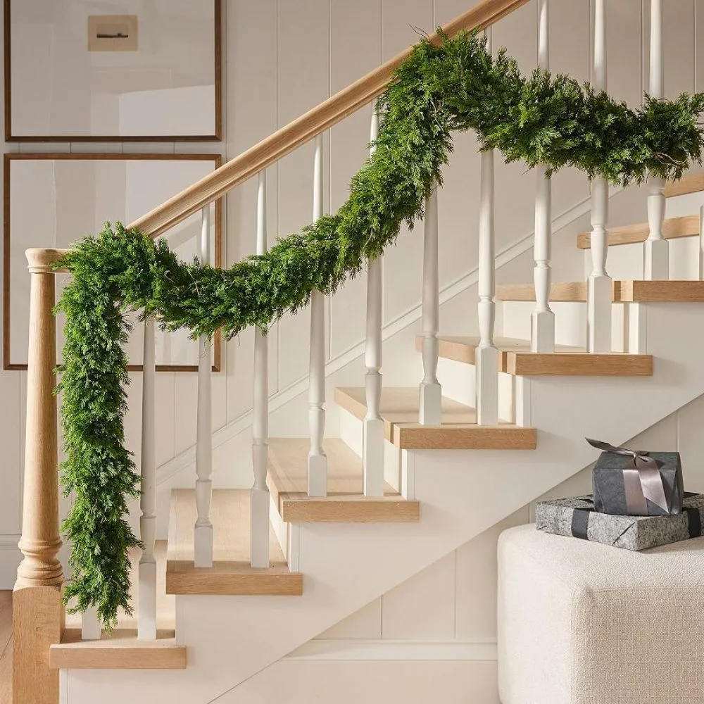 Real Touch Artificial Cedar Garland