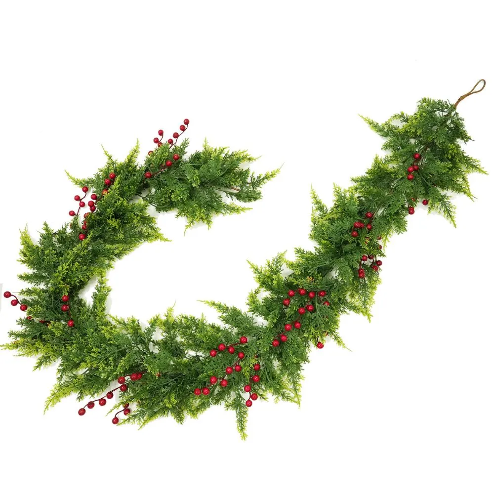 Real Touch Artificial Cedar Garland
