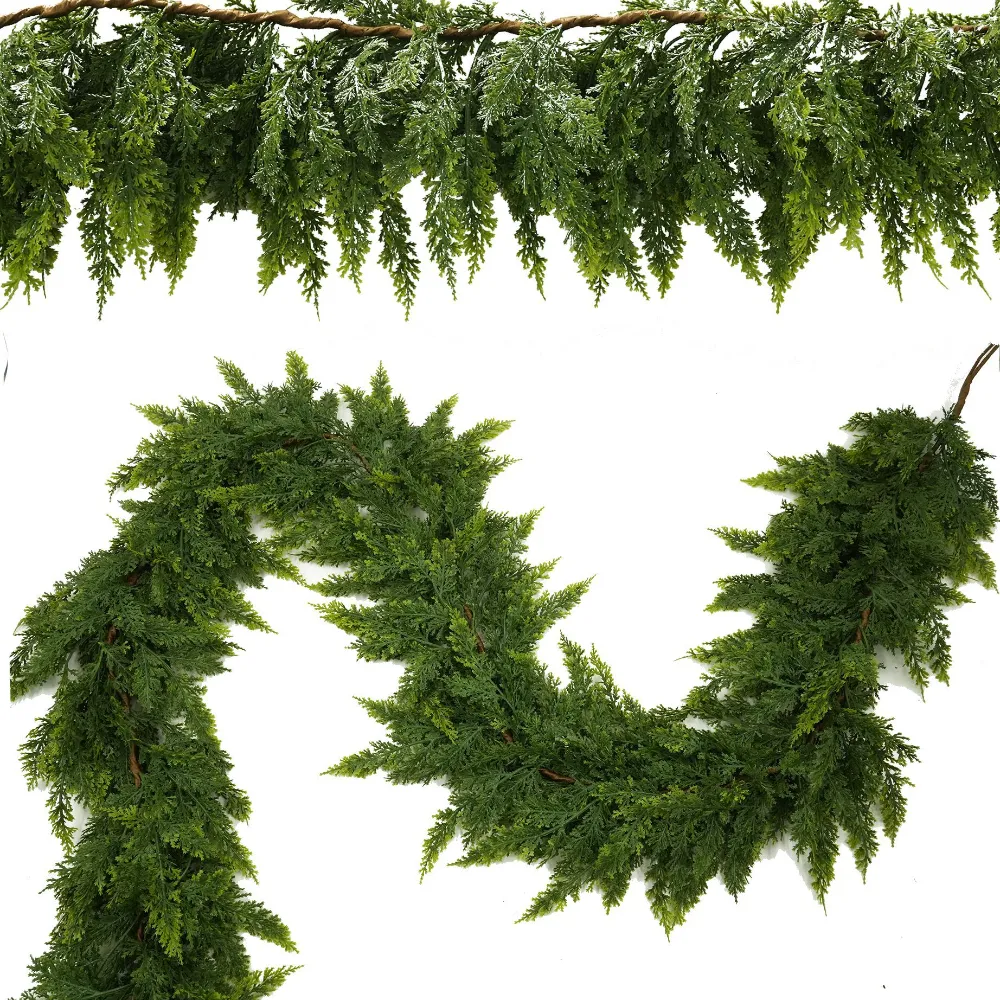 Real Touch Artificial Cedar Garland