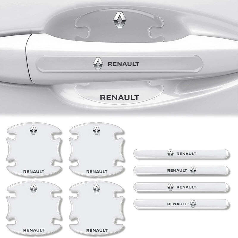 Car Door Handle Scratch Protectors - Invisible Paint Protection with Style