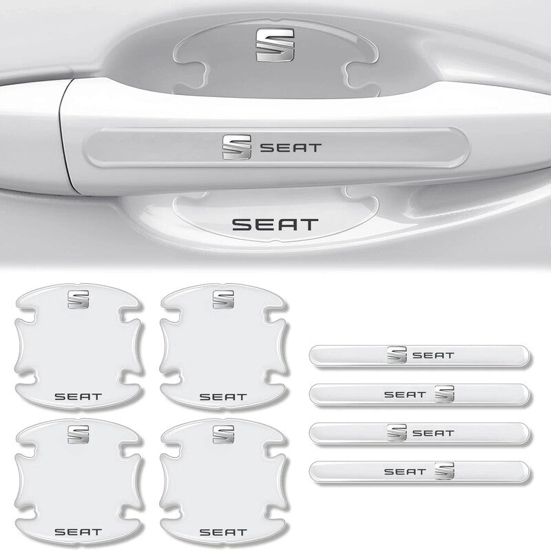 Car Door Handle Scratch Protectors - Invisible Paint Protection with Style