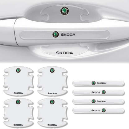 Car Door Handle Scratch Protectors - Invisible Paint Protection with Style