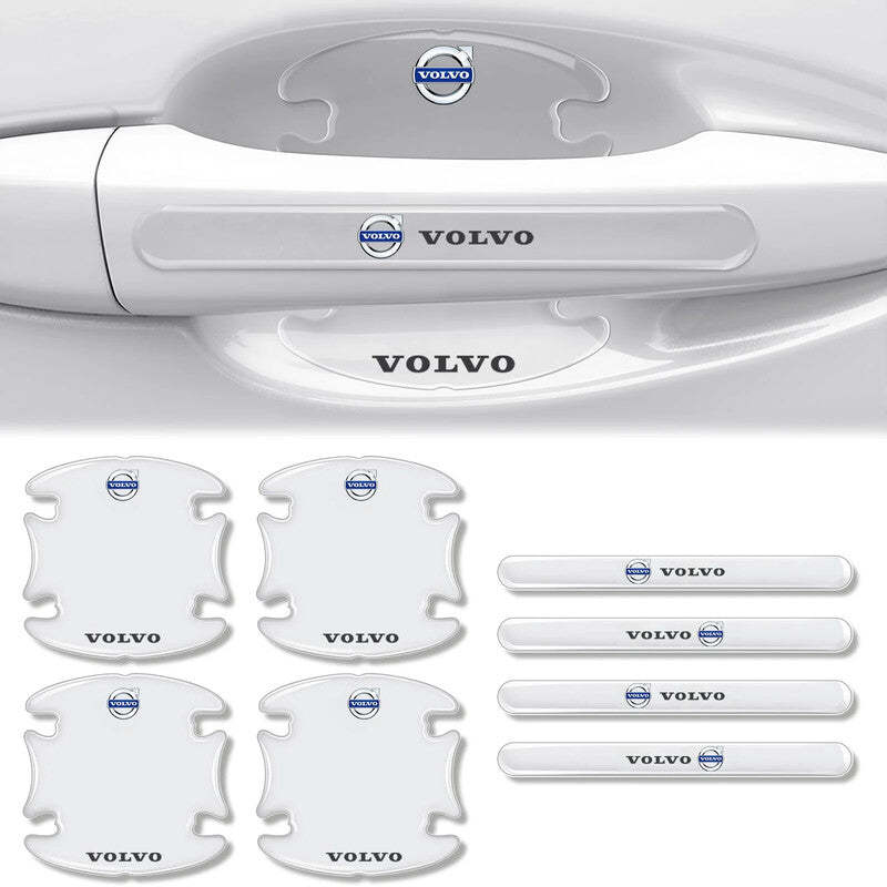 Car Door Handle Scratch Protectors - Invisible Paint Protection with Style