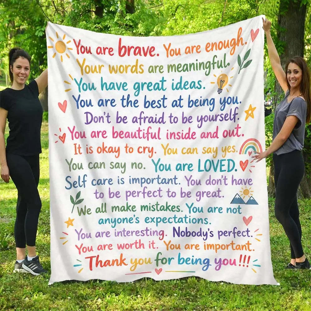 Affirmation blanket best gifts for kids