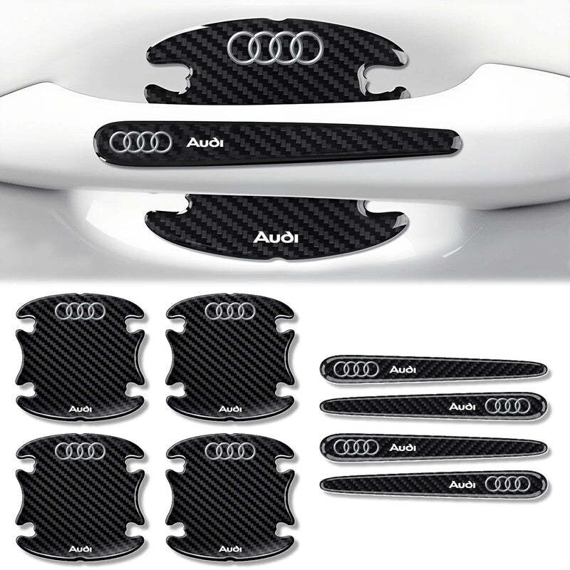 Car Door Handle Scratch Protectors - Invisible Paint Protection with Style