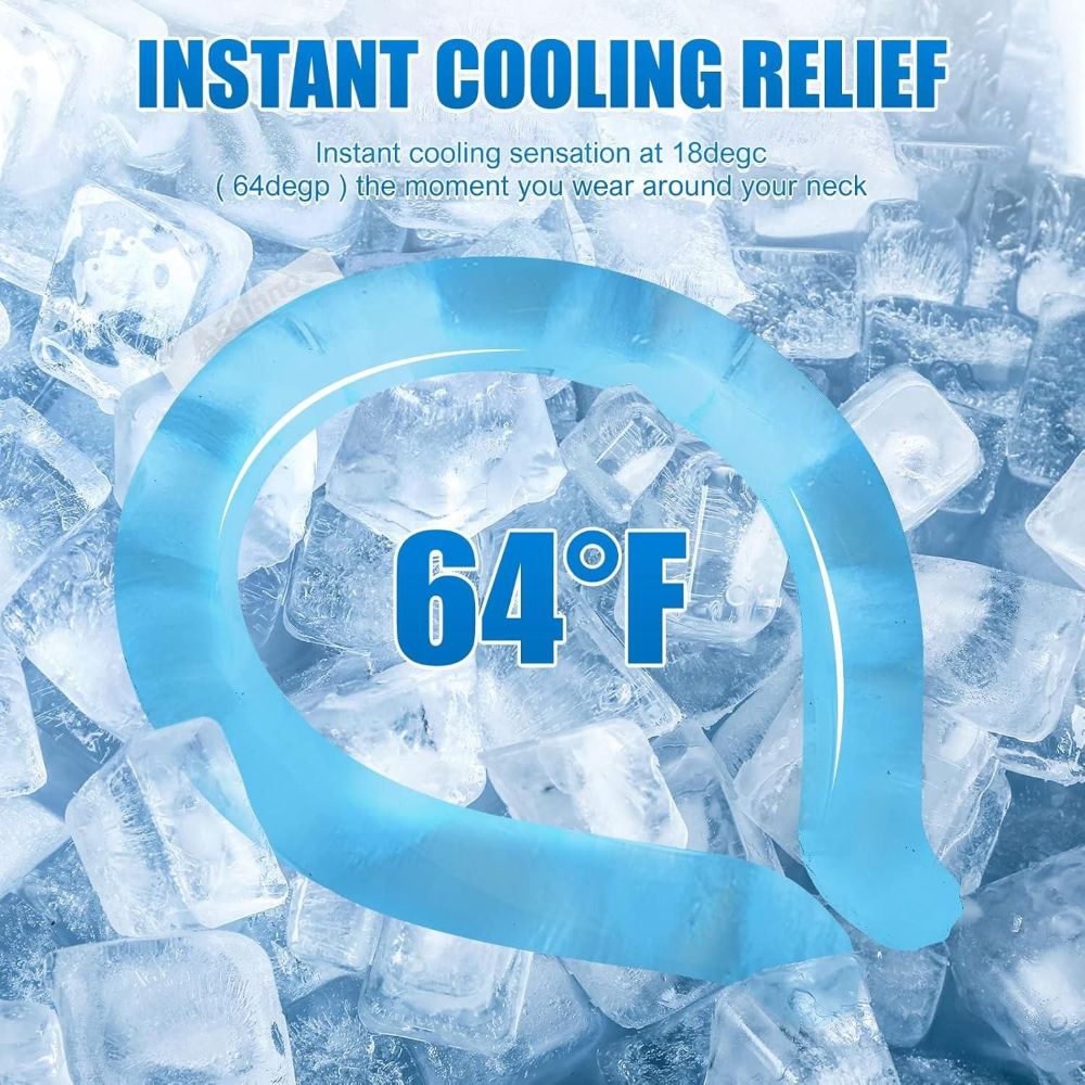 Reusable Neck Cooling Wraps Tube ❄️