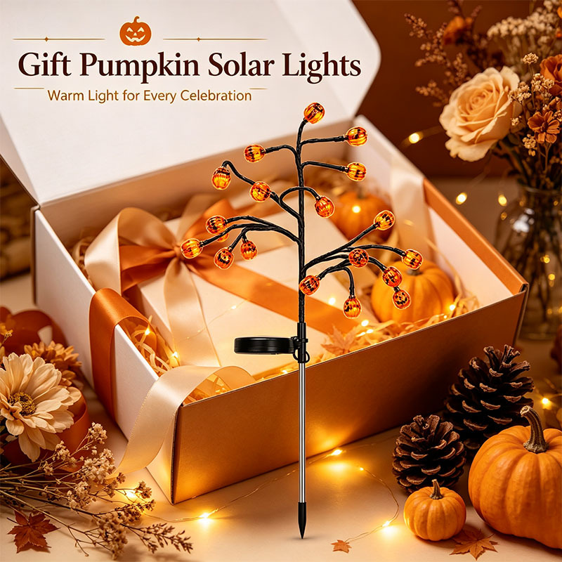 🎃 Last Day 50% OFF – Solar Pumpkin Stake Lights for a Spooky Halloween Yard 👻