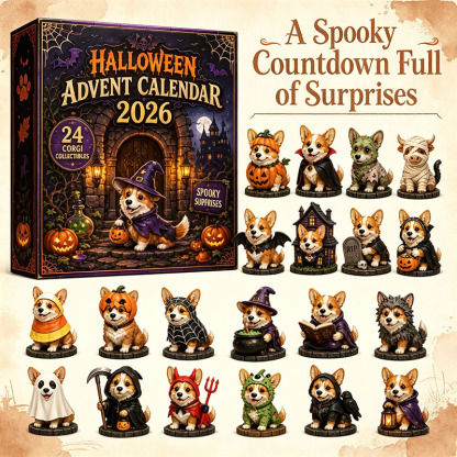 🐶24 Days of Spooky Castle Corgi Advent Calendar 2026