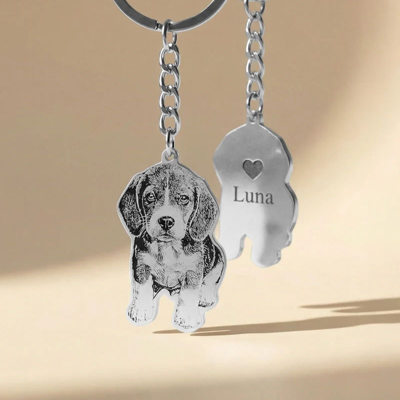 Personalized Pet Keychain