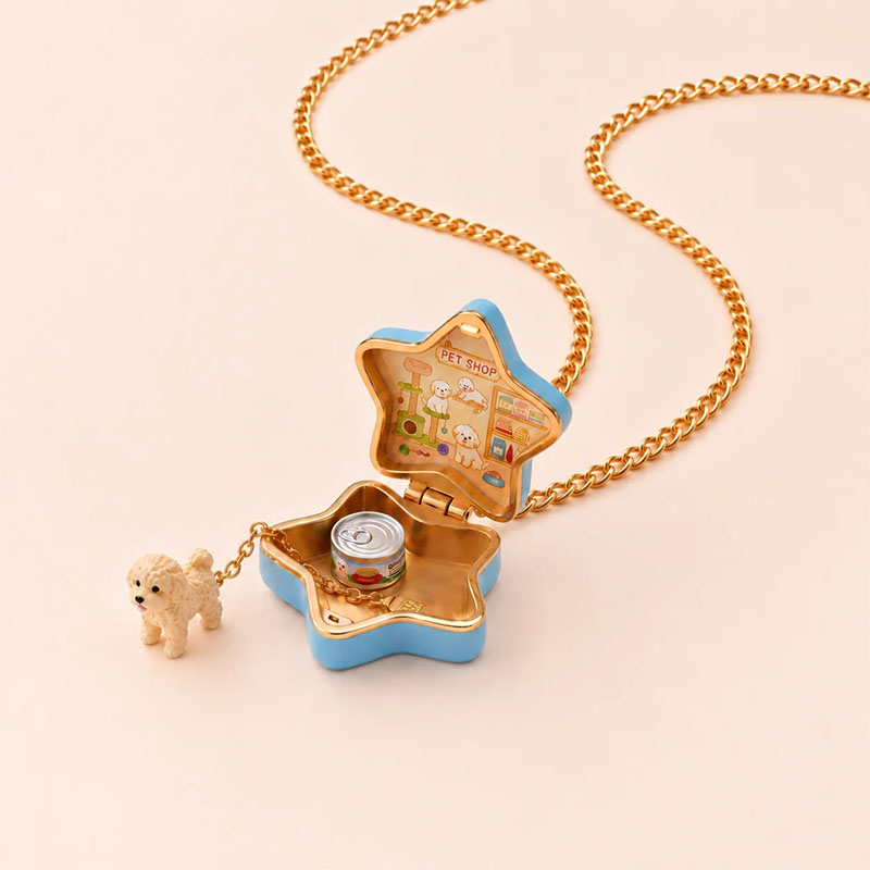 🎉Cute Animal Star Locket Necklace