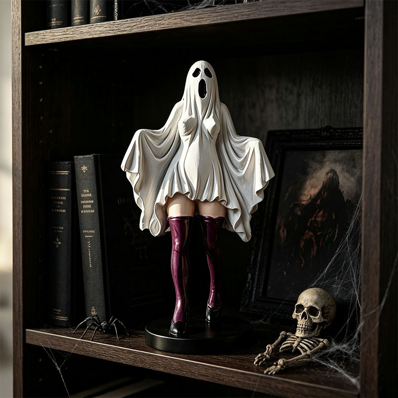 👠👻Funny Glamorous High-heeled Ghost Figurine Ornament