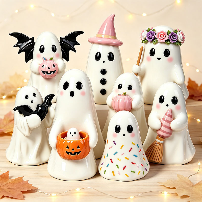 👻🎁Cute Creative Ghost Figurines