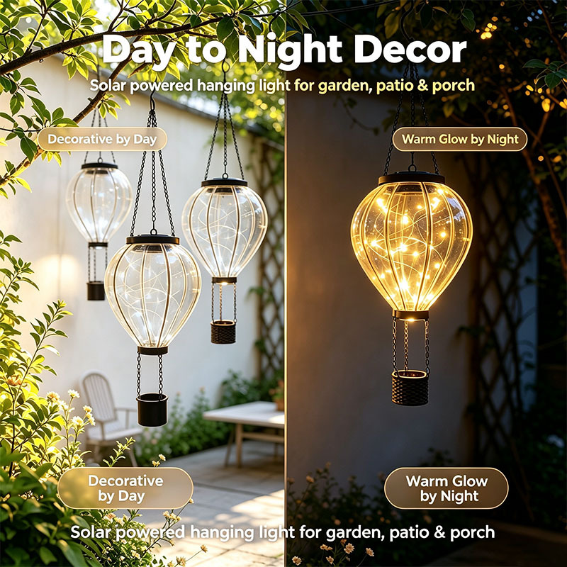 🎈Solar Hot Air Balloon Garden Lantern