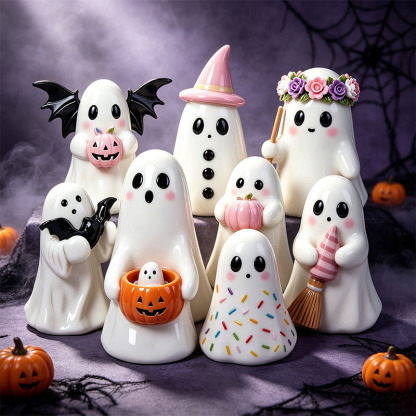 👻🎁Cute Creative Ghost Figurines