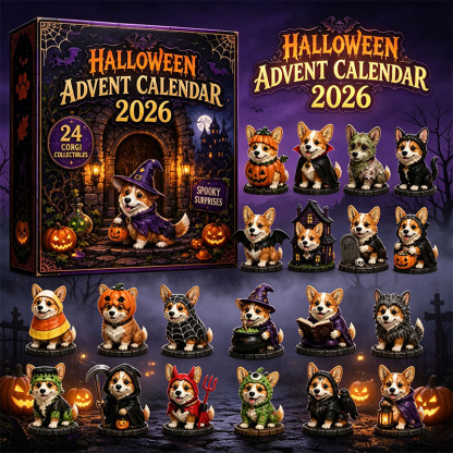 🐶24 Days of Spooky Castle Corgi Advent Calendar 2026