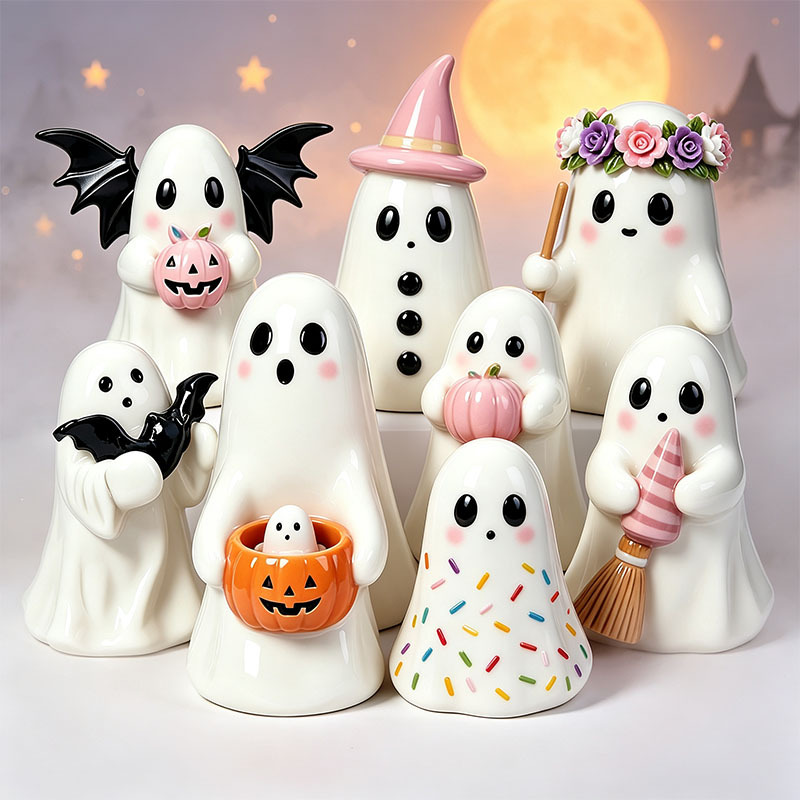 👻🎁Cute Creative Ghost Figurines