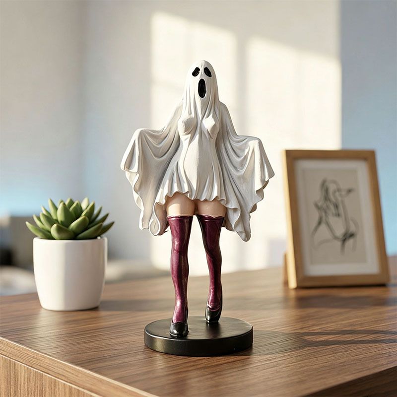 👠👻Funny High-heeled Ghost Figurine Ornament