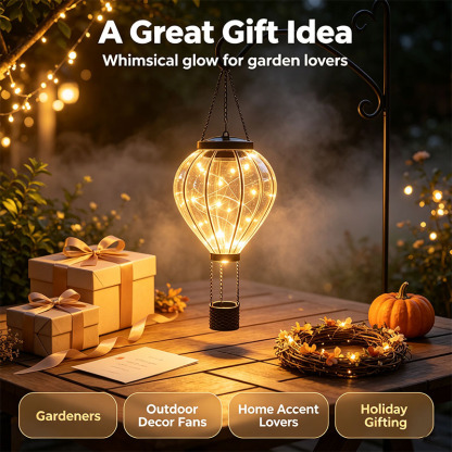 🎈Solar Hot Air Balloon Garden Lantern