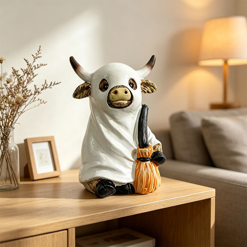 Halloween Highland Cow Magic Ornament Decoration Gift