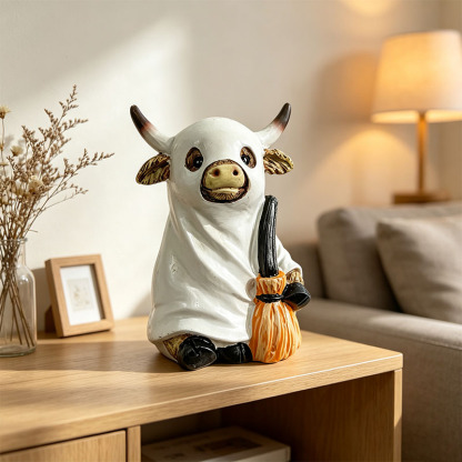 Halloween Highland Cow Magic Ornament Decoration Gift