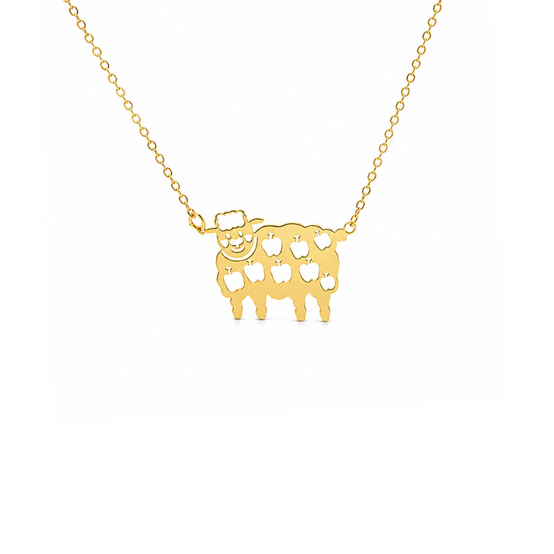 Personalized Kids Drawing Necklace