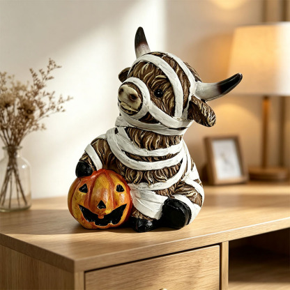 Halloween Highland Cow Magic Ornament Decoration Gift