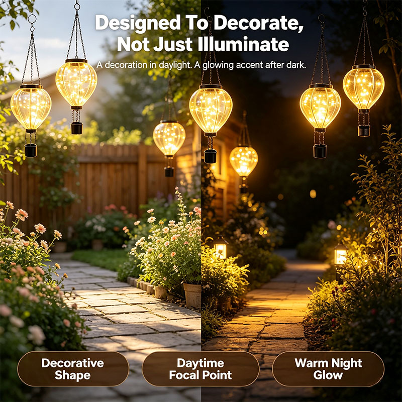🎈Solar Hot Air Balloon Garden Lantern