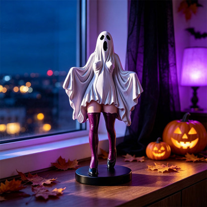 👠👻Funny Glamorous High-heeled Ghost Figurine Ornament