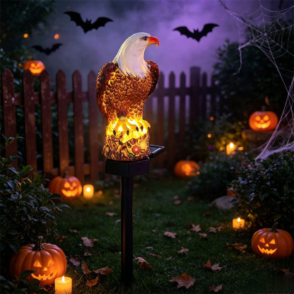 Solar Eagle Garden Light – Glowing Outdoor Yard Decor