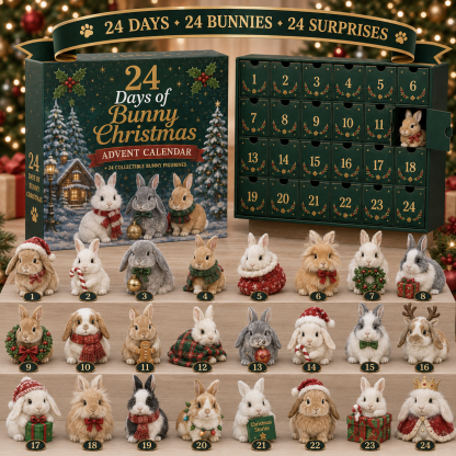 🎁🐇24 Days Bunny Acrylic Ornament Advent Calendar