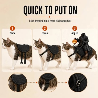 😺The Headless Horseman Rider Pet Costume🎃