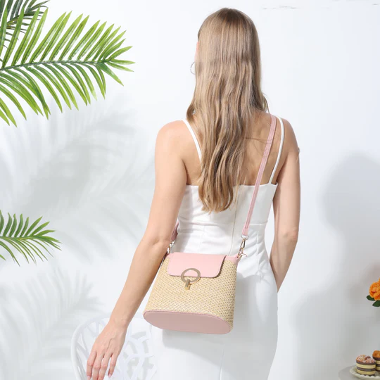 Zonekiss The Winona Straw Bag