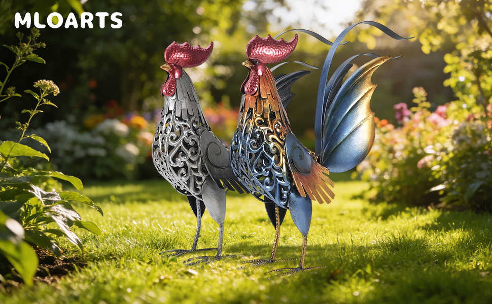 Elegant Metal Roosters That Transform Any Space