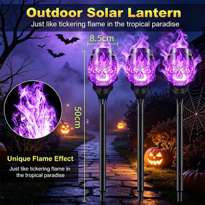🔥Halloween Early Bird Special Sale 55% OFF🔥Halloween Solar Skull Flame Lights💀