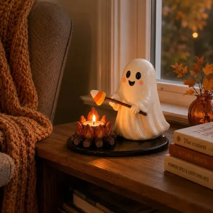 🔥LAST DAY 49% OFF💥Halloween Campfire Tealight Holder