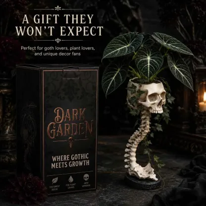 💥 Flash Sale 50% OFF 💀 Skull Planter Bold Decor for Plant Lovers
