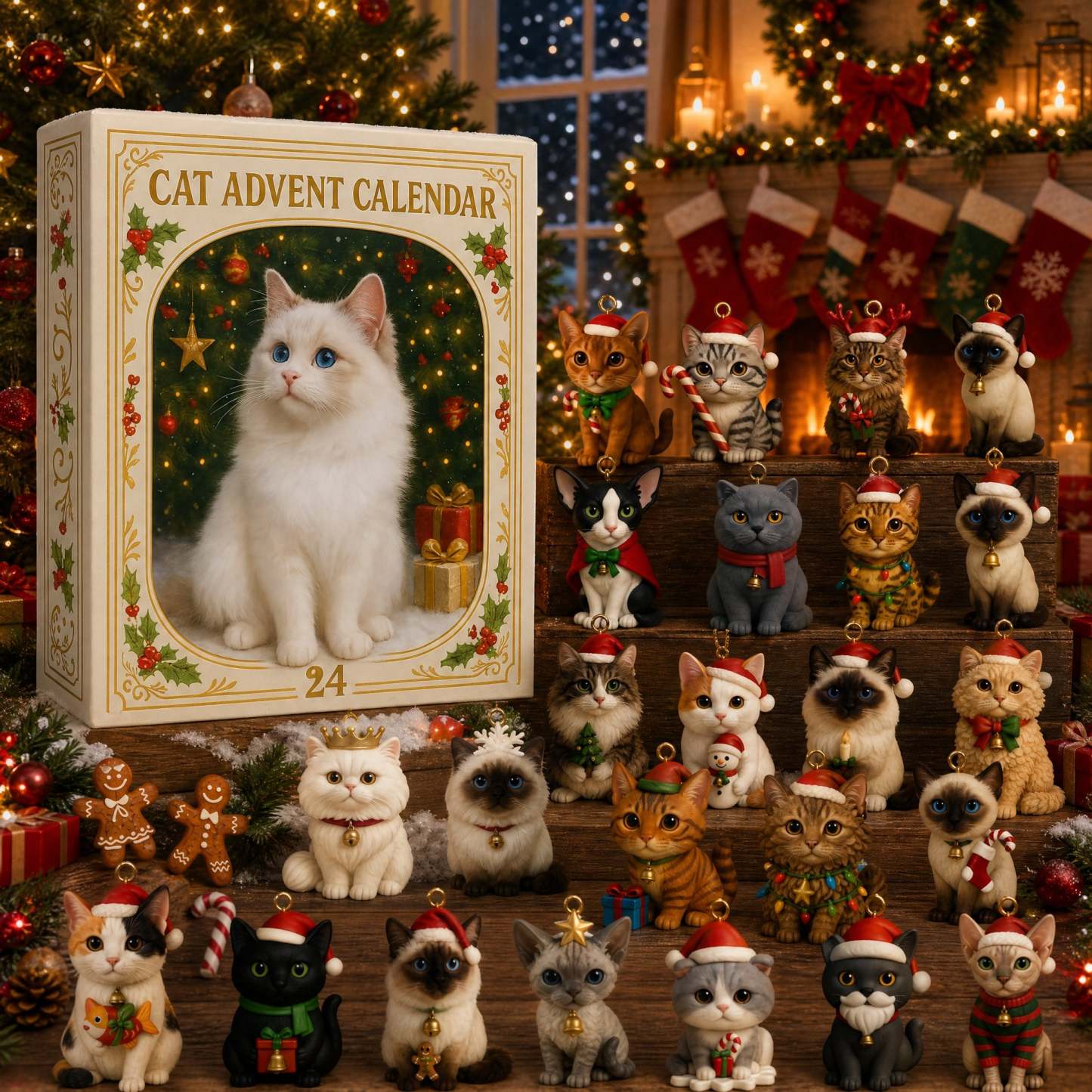 😺2026 Cat Countdown Advent Calendar