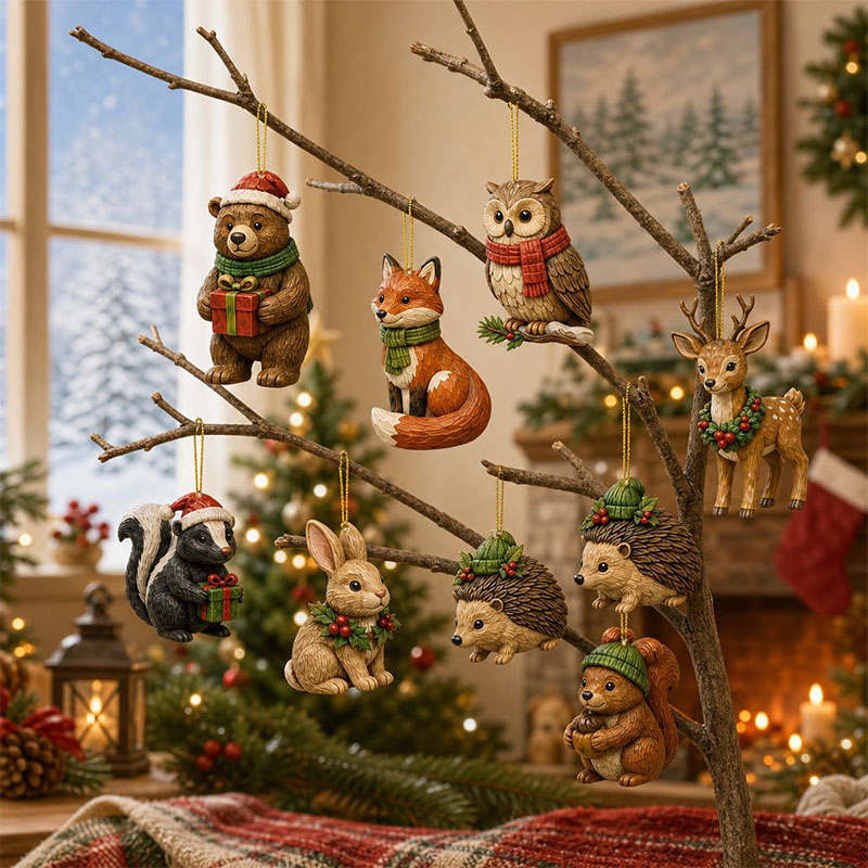 🌴🐶 2026 Christmas Woodland Animals Advent Calendar