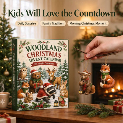 🌴🐶 2026 Christmas Woodland Animals Advent Calendar